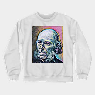 Herbert Spencer Portrait | Herbert Spencer Artwork 10 Crewneck Sweatshirt